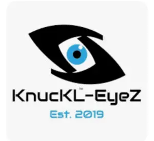 A picture of the logo for knuckl-eyez.