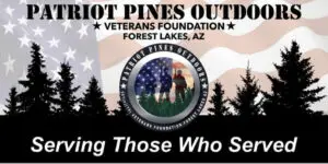 A picture of the patriot pines outdoor veterans foundation.